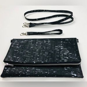 ElaMar Crossbody/wristlet Cork bag